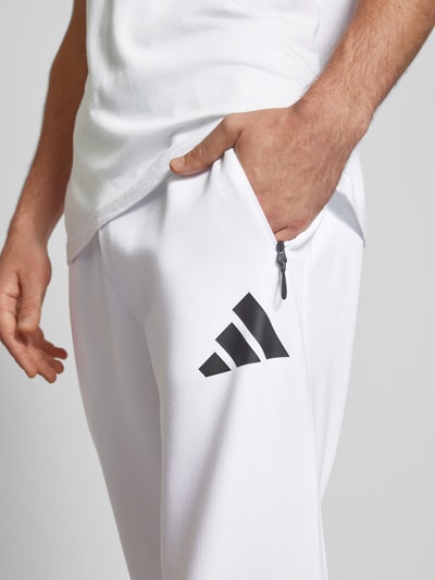 ADIDAS SPORTSWEAR Sweatpants mit Label-Print Weiss 3