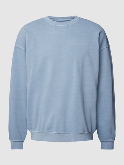 Redefined Rebel Sweatshirt mit Label-Detail Modell 'LEON' Rauchblau 2