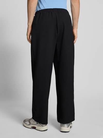 REVIEW Hose mit elastischem Bund und Tunnelzug Black 5