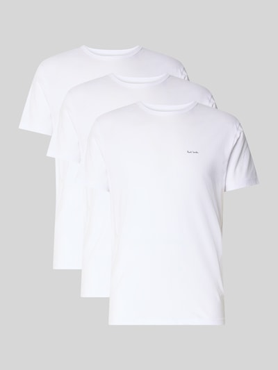 PAUL SMITH T-Shirt mit Rundhalsausschnitt im 3er-Pack Weiss 1