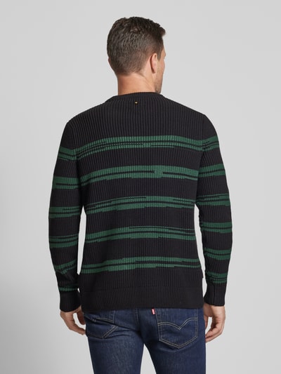 PME Legend Strickpullover mit Label-Patch Black 5