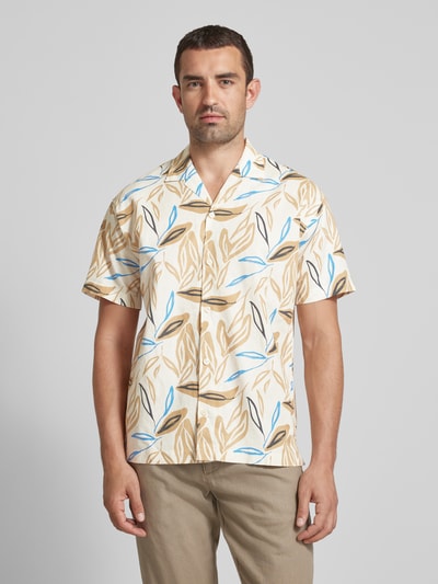 Jack & Jones Premium Vrijetijdsoverhemd met reverskraag, model 'SUMMER' Wit - 4