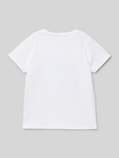 Name It T-shirt met labeldetail, model 'FIWI' Wit - 3