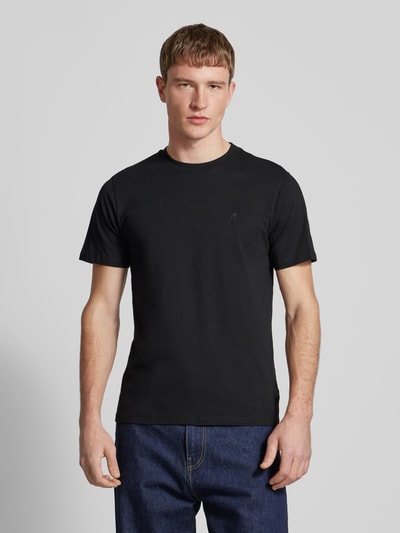 Replay T-Shirt mit Logo-Print Black 4