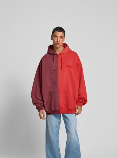 VETEMENTS Hoodie mit Kapuze Bordeaux 4