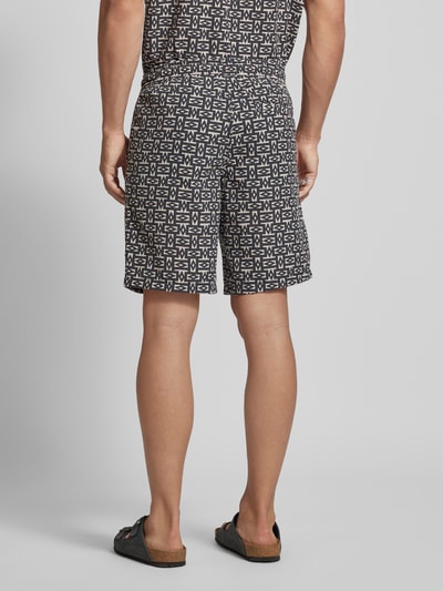 Jack & Jones Regular Fit Shorts mit Allover-Print Modell 'JAIDEN' Black 5