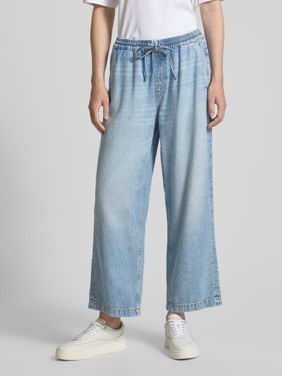 Marc O'Polo Loose Fit Jeans aus Lyocell-Baumwoll-Mix Blau Melange 4