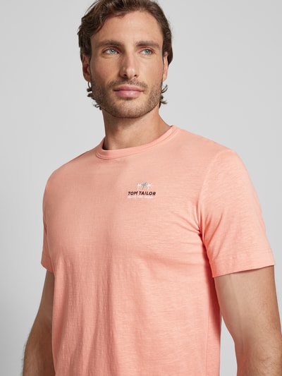 Tom Tailor T-Shirt mit Rundhalsausschnitt Koralle 3