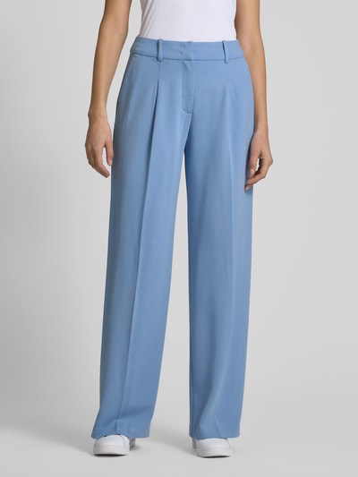 Tom Tailor Wijde broek van viscosemix, model 'LEA' Lichtblauw - 4