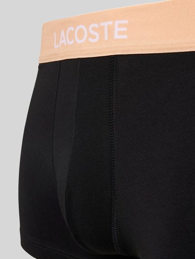 Lacoste Boxershort met band met label in een set van 3 stuks Zwart - 2