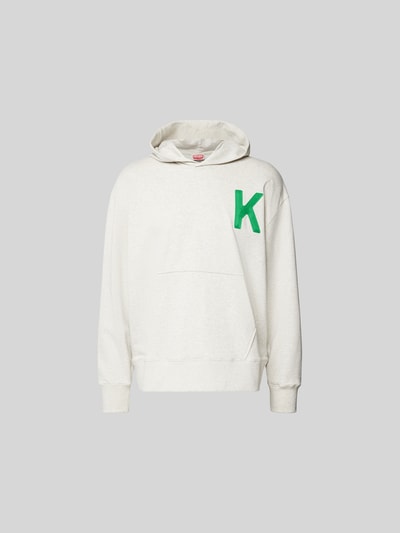 Kenzo Hoodie mit Kapuze Mittelgrau Melange 2