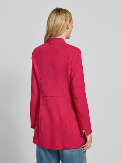 WHITE LABEL Longblazer mit Knopfleiste Pink 5