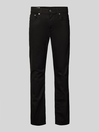 Levi's® Tapered fit jeans in 5-pocketmodel, model '502 NIGHTSHINE' Zwart - 2