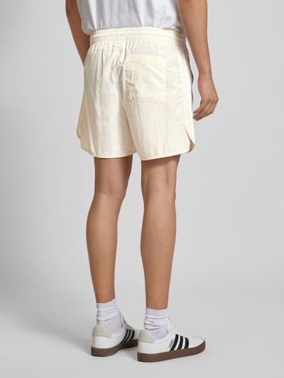 adidas Originals Korte regular fit broek met elastische band, model 'SPRINTER' Offwhite - 5