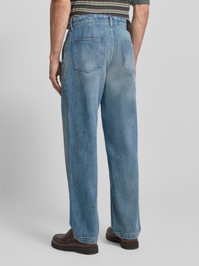 BOSS Orange Relaxed Fit Jeans aus reiner Baumwolle Modell 'SKYE_HYBRID BO FLEAK' Jeansblau 5