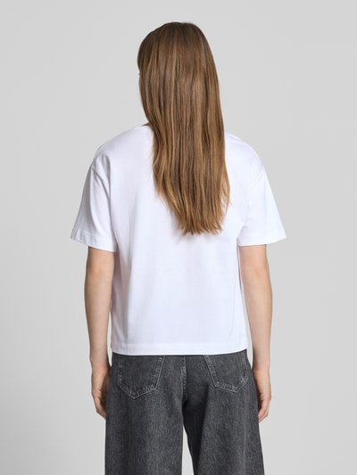 monari T-Shirt mit Motiv-Print Offwhite 5