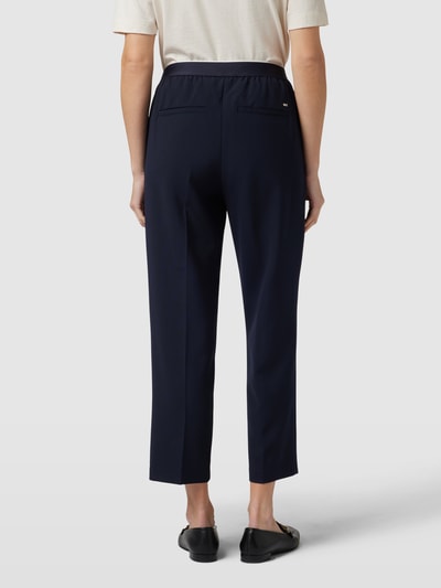 Tommy Hilfiger Stoffen broek met elastische band met label Marineblauw - 5