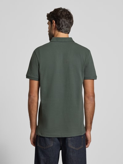 Tom Tailor koszulka polo o kroju regular fit z mieszanki bawełny Oliwkowy 5
