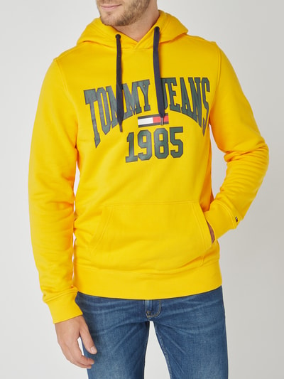 Tommy Jeans Hoodie mit Logo-Print  Gelb 3