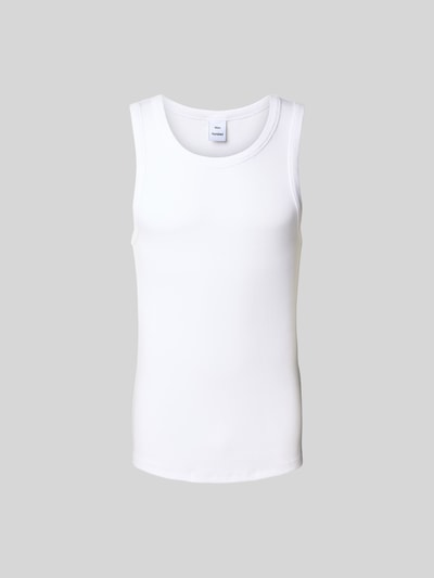 WON HUNDRED Tanktop in Feinripp-Optik Weiss 2
