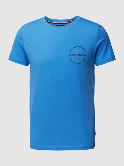 Tommy Hilfiger Slim Fit T-Shirt mit Rundhalsausschnitt Aqua 2