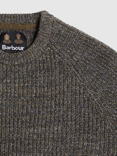 Barbour Pullover aus Wolle Oliv 2