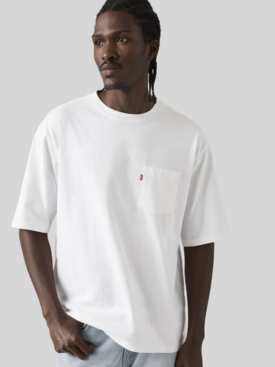 Levi's® Loose Fit T-Shirt mit Brusttasche Weiss 1