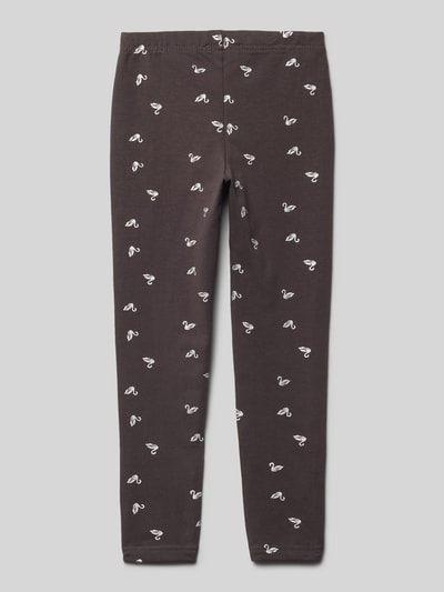 Blue Seven Regular Fit Leggings mit Allover-Motiv-Print Graphit 3