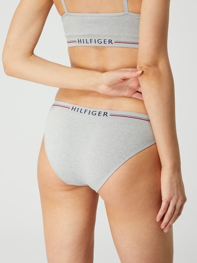 TOMMY HILFIGER Slip mit Stretch-Anteil Mittelgrau Melange 5