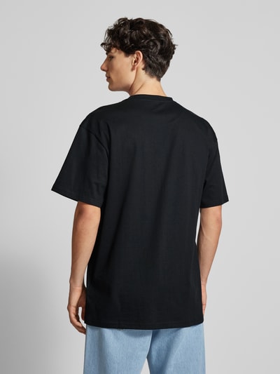 KARL KANI T-Shirt mit Label-Stitching Black 5