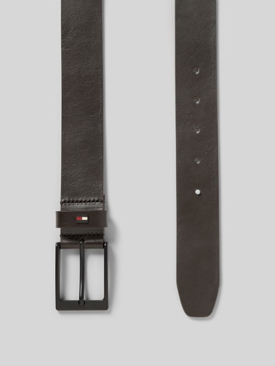 Tommy Hilfiger Gürtel aus echtem Leder Modell 'LAYTON 3.5' Dunkelbraun 3