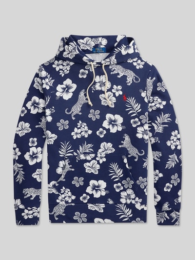 Polo Ralph Lauren Regular Fit Hoodie aus reiner Baumwolle Marine 2