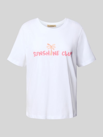 Smith and Soul T-shirt z okrągłym dekoltem Biały 2
