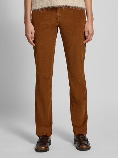 Brax Stoffhose mit Eingrifftaschen Modell 'MARY' Cognac 4