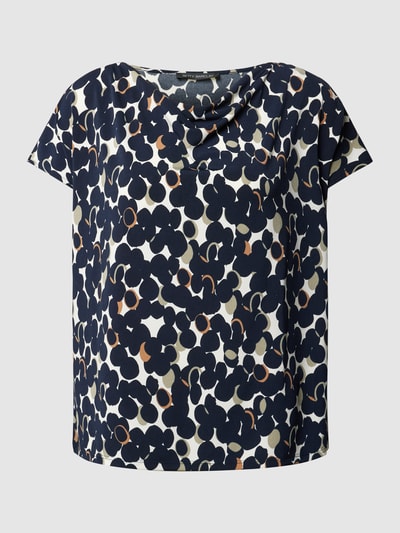 Betty Barclay T-Shirt mit Allover-Print Marine 2