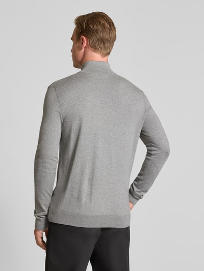 SELECTED HOMME Regular fit schipperstrui van puur katoen, model 'BERG' Lichtgrijs gemêleerd - 5