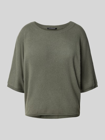 Luisa Cerano Sweter z dzianiny o luźnym kroju z mieszanki wełny i kaszmiru Khaki 2