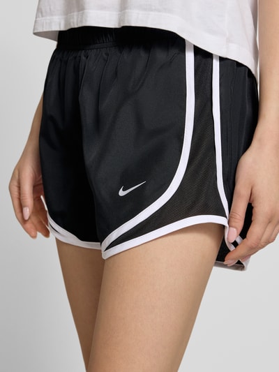 Nike Training Shorts mit Logo und elastischem Bund Black 3