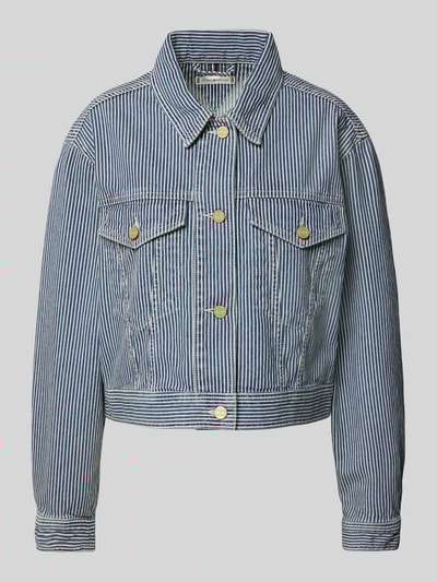 Tommy Hilfiger Oversized fit jeansjack van puur katoen
 Marineblauw - 2