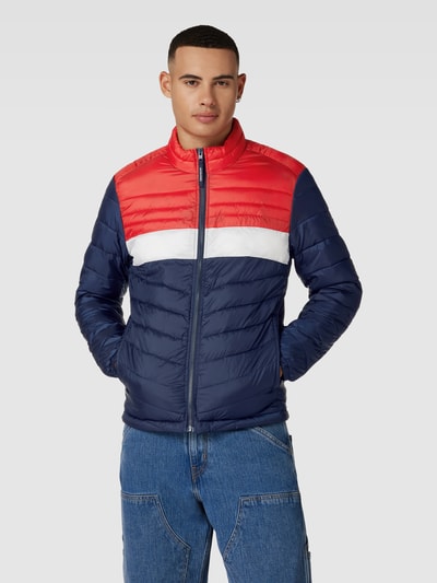 Jack & Jones Kurtka pikowana z naszywką z logo model ‘HERO’ Czerwony 4