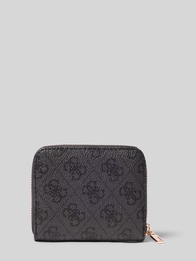 GUESS Portemonnaie in Leder-Optik Modell 'LAUREL' Anthrazit 2