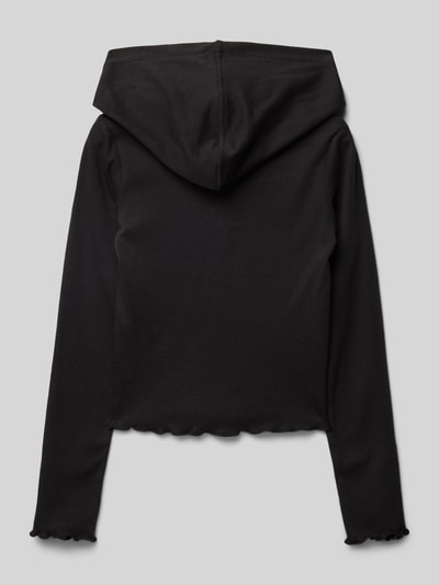 Garcia Longsleeve mit Kapuze Black 3