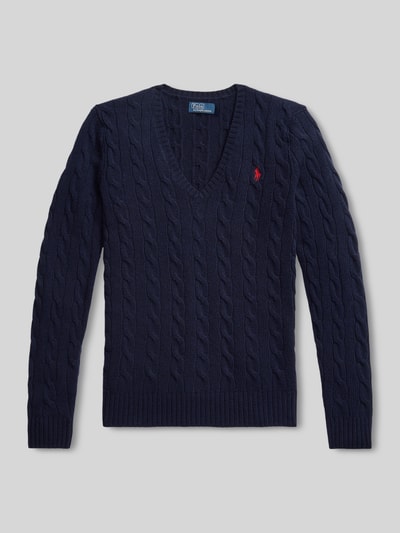 Polo Ralph Lauren Regular Fit Pullover aus Woll-Mix mit Kaschmir-Anteil Marine 2