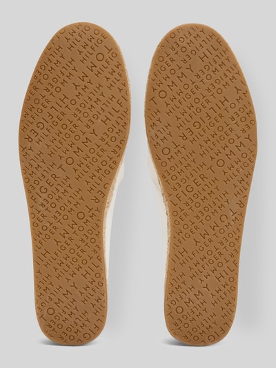 Tommy Hilfiger Espadrilles met logostitching Offwhite - 4