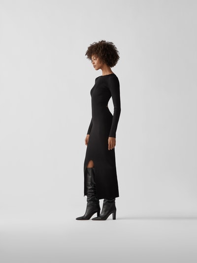 Sir Maxikleid mit Cut Out Schwarz 4