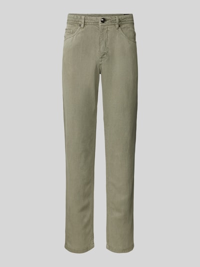 JOOP! Collection Modern Fit Jeans im 5-Pocket-Design Modell 'Fortress' Oliv 2