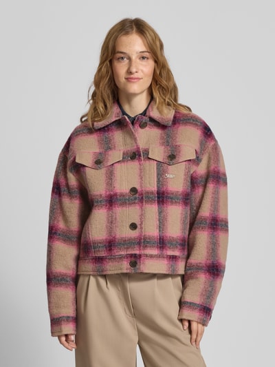 Tommy Jeans Kurtka o kroju regular fit z mieszanki wełny Jasnobrązowy 4