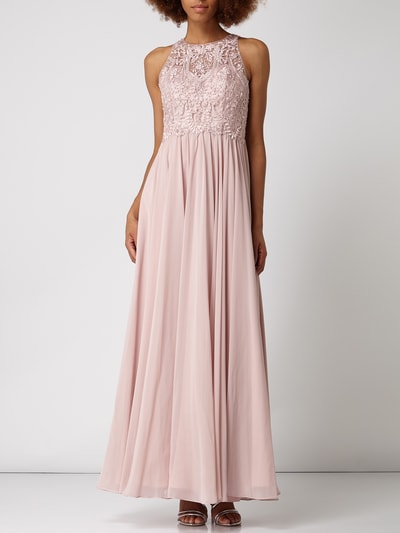 LAONA Abendkleid mit Pailletten-Besatz Rosa 1