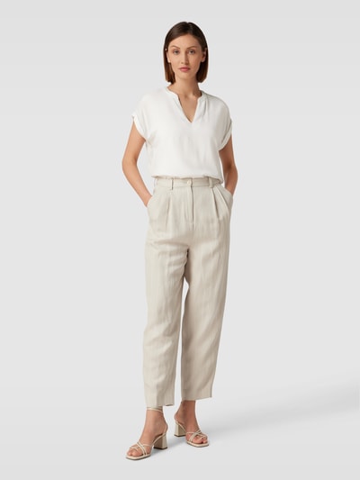 Tom Tailor Blusenshirt mit Allover-Muster Offwhite 1