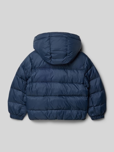 Tommy Hilfiger Kids Kurtka puchowa o kroju regular fit z pikowaniem Granatowy 3